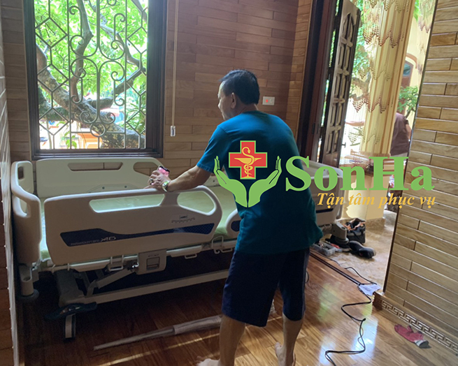 Paramount Bed A6 Lắp đặt